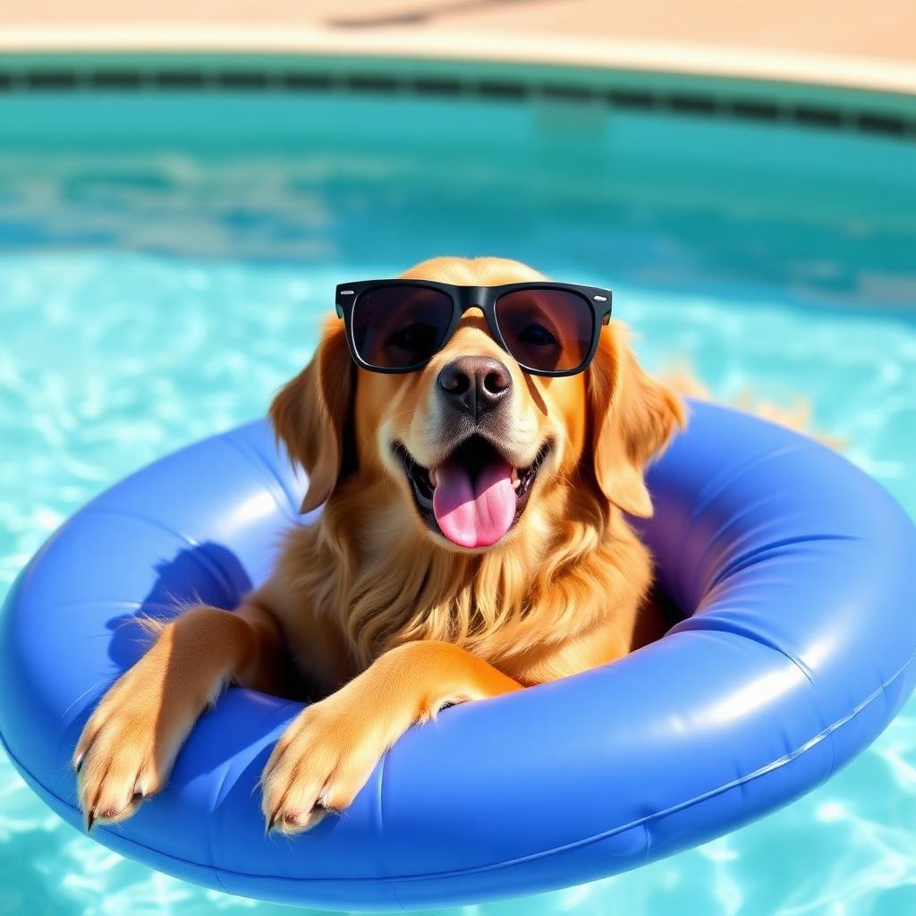 Pool Dog